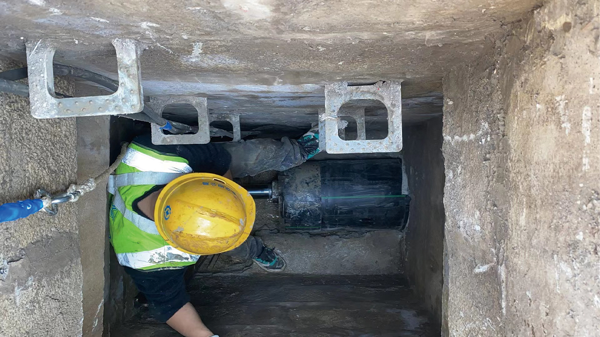 坊子HDPE短管内衬法